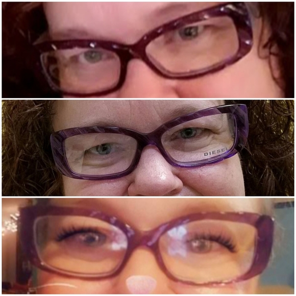 Eyeglasses with casePRELOVEDName brand Diesel Discontinued FramesPrescripti
